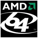 One of the logos AMD uses for its CPU's